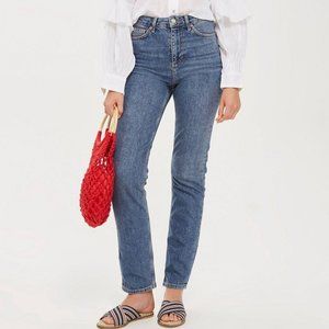 Topshop Moto "TALL Straight Leg" Jean 32x36